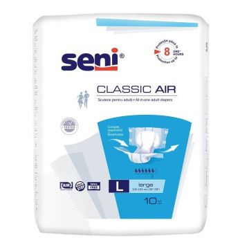 Seni Classic Air Пелени за възрастни L 6 капки х 10 бр