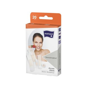 Matopat Transparent Прозрачни ластири х 20 бр
