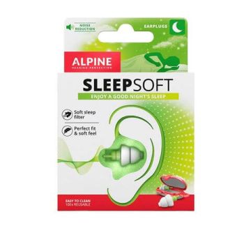 ALPINE Sleep Soft Тапи за уши за по-добър сън х 1 чифт