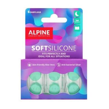 ALPINE Soft Silicon Многофункционални тапи за уши х 6 броя