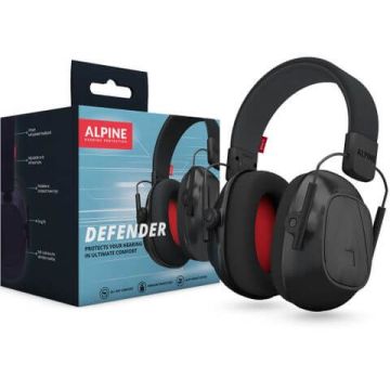 ALPINE Defender Ear Muff Антифони за предпазване на ушите от вреден шум във всякаква среда х 1 чифт