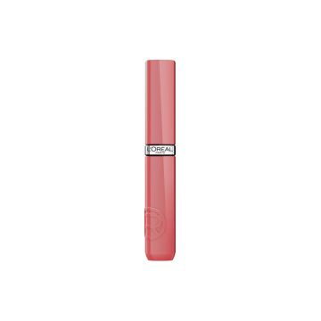 L’Oreal Infaillible Laque Resistance Течно червило за устни с гланцов блясък, нюанс 600 Le Nu Rose