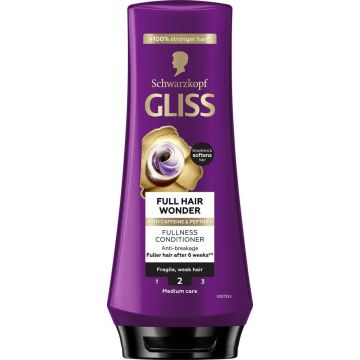  Gliss Full Hair Wonder Балсам за коса за плътност 200 мл