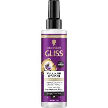  Gliss Full Hair Wonder Балсам спрей за коса за плътност без отмиване 200 мл