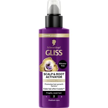 Gliss Full Hair Wonder Активатор на растеж на косата с кофеин и пептиди 100 мл