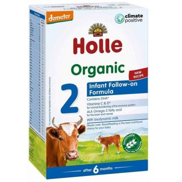 Holle Organic 2 Био преходно мляко за подрастващи Формула 2 6М+ 600 гр