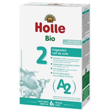 Holle A2 Био преходно мляко за подрастващи Формула 2 6М+ 400 гр