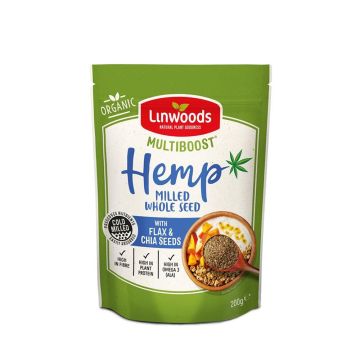 Linwoods Микс семена коноп, лен, чия студено смлени 200 гр