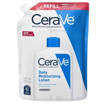 CeraVe Хидратиращ лосион за лице и тяло за суха към много суха кожа 473 мл Пълнител