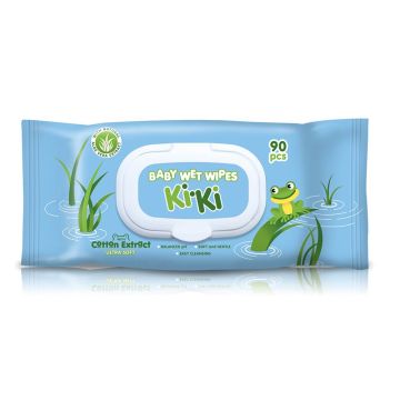 Kiki Бебешки мокри кърпи х 90 бр
