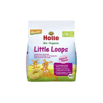 Holle Био Маслени бисквити със спелта овес и фурми 3Г+ 80 гр