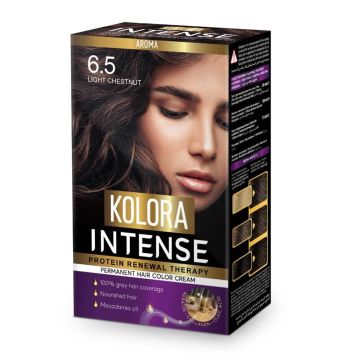Kolora Intense Крем-боя за коса 6.5 Светъл Кестен 50 мл