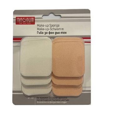 Magnum 422 Гъба за пудра и фон дьо тен 6 броя Комплект