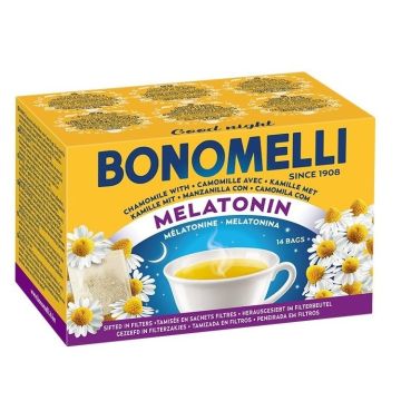 Bonomelli Чай Лайка, мелатонин и магнезий филтър x 14 бр