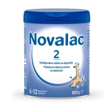 Novalac 2 Мляко за кърмачета от 6 до 12 месеца 800 гр