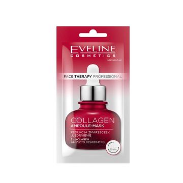 Eveline Face Therapy Ампула-маска за лице с колаген 8 мл
