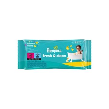 Pampers Fresh Clean Baby Scent Бебешки мокри кърпички 15 x 80 бр