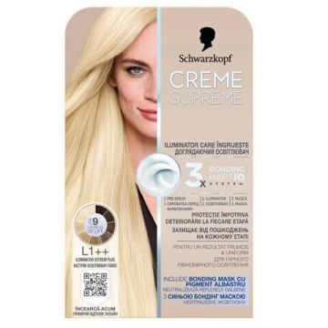 Schwarzkopf  Creme Supreme L1++ Екстремен изрусител плюс 182 мл