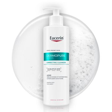 Eucerin Dermopure Clinical Коригиращ измиващ гел 400 мл