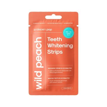 Smilepen Pop Избелващи лентички праскова 7 х 2 бр  Комплект