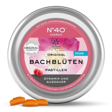 N40 Energie Bachblüten Pastillen Dr Bach пастили Енергия 50 г