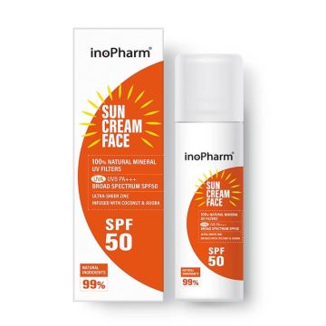 InoPharm Sun Слънцезащитен крем за лице SPF50 35 г