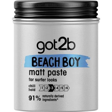 Schwarzkopf Got2b Beach Boy Паста за коса с плажен ефект 100 мл