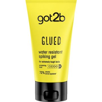 Schwarzkopf Got2b Glued Водоустойчив гел за коса с ефект иглички 150 мл