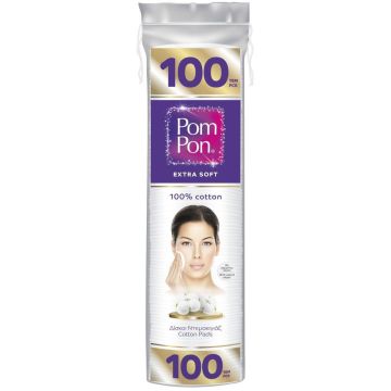 Pom Pon Extra Soft Козметични тампони х 100 броя