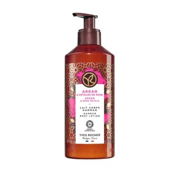 Yves Rocher Ben Nature Мляко за тяло арган и роза 390 мл