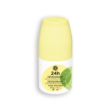 Yves Rocher Bain Nature 24H Део рол-он лимон и мента 50 мл