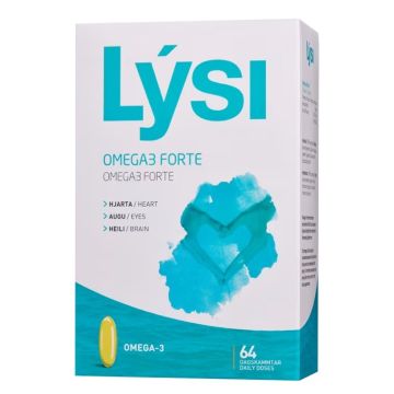 Lysi Омега 3 Форте Рибено масло 333 мг х 64 капсули