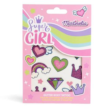 Martinelia Super Girl Временни бляскави татуировки