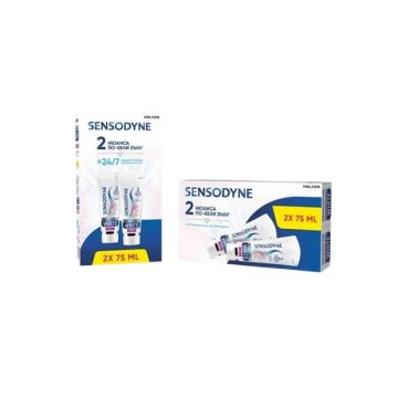 Sensodyne Clinical Repair Паста за зъби избелваща 2 х 75 мл Комплект