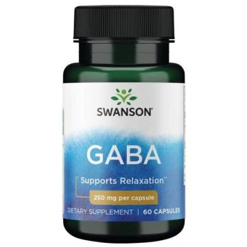 Swanson GABA ГАБА х 60 капсули