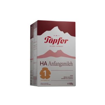 Lactana HA1 Хидролизирано мляко за кърмачета 0М+ 600 г Topfer