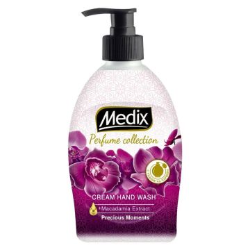 Medix Parfume Collection Precious Moments Течен сапун за ръце 400 мл Помпа