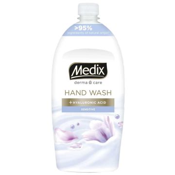 Medix Derma Care Sensitive Течен сапун за ръце 800 мл Пълнител