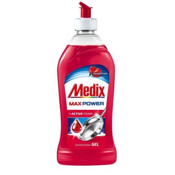 Medix Max Power Гел за съдове Нар 415 мл
