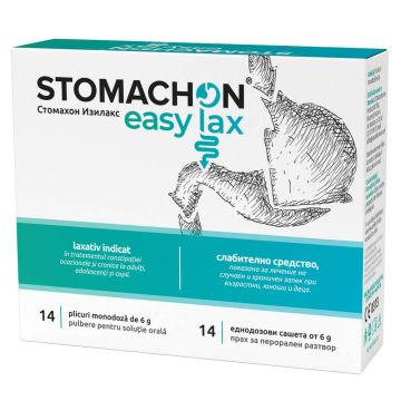 Стомахон Изилакс за лечение на запек х 14 сашета Naturpharma