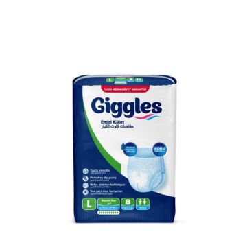 Giggles Нощни гащи за възрастни размер L х 8 броя