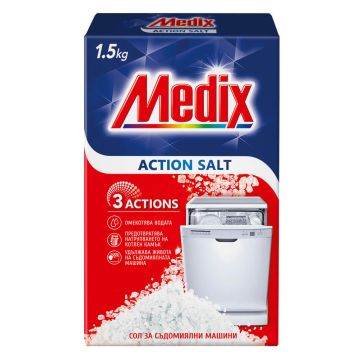 Medix Action Salt Сол за съдомиялна 1500 г