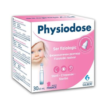 Physiodose Стерилен физиологичен разтвор 5 мл х 30 монодози