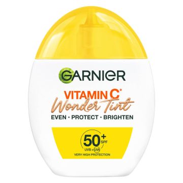 Garnier Vitamin C Wonder Дневен тониращ флуид за лице SPF50+ 40 мл Medium