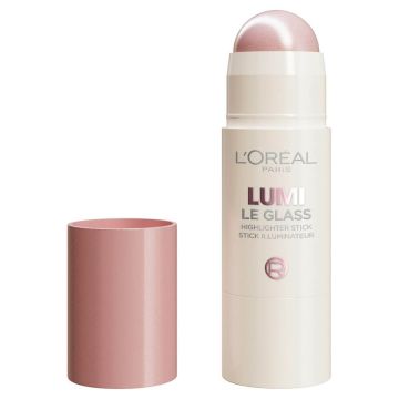 L'Oreal Lumi Le Glass Стик хайлайтър за лице и тяло 620 Glassy Pink Ballet