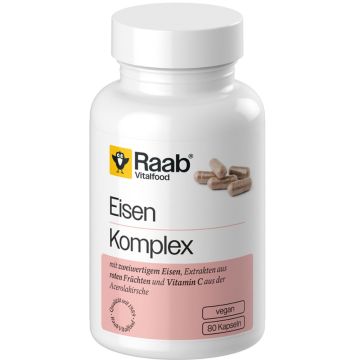 Комплекс желязо х 80 капсули Raab Vitalfood