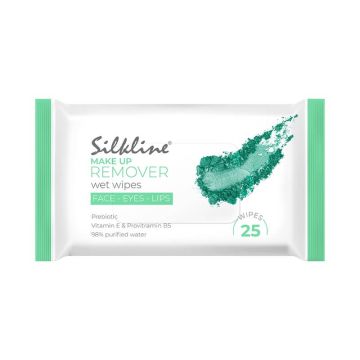 Silkline Мокри кърпи за дегримиране х 25 бр