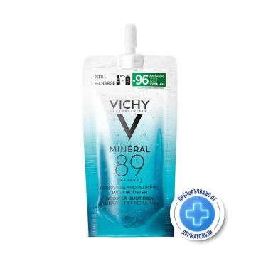 Vichy Mineral 89 Укрепващ и хидратиращ гел-бустер 50 мл Пълнител