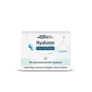 Medipharma Hyaluron Legere New Нощен крем с хиалурон 50 мл