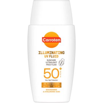 Carroten Suncare Слънцезащитен озаряващ ултралек флуид SPF50+ 40 мл
